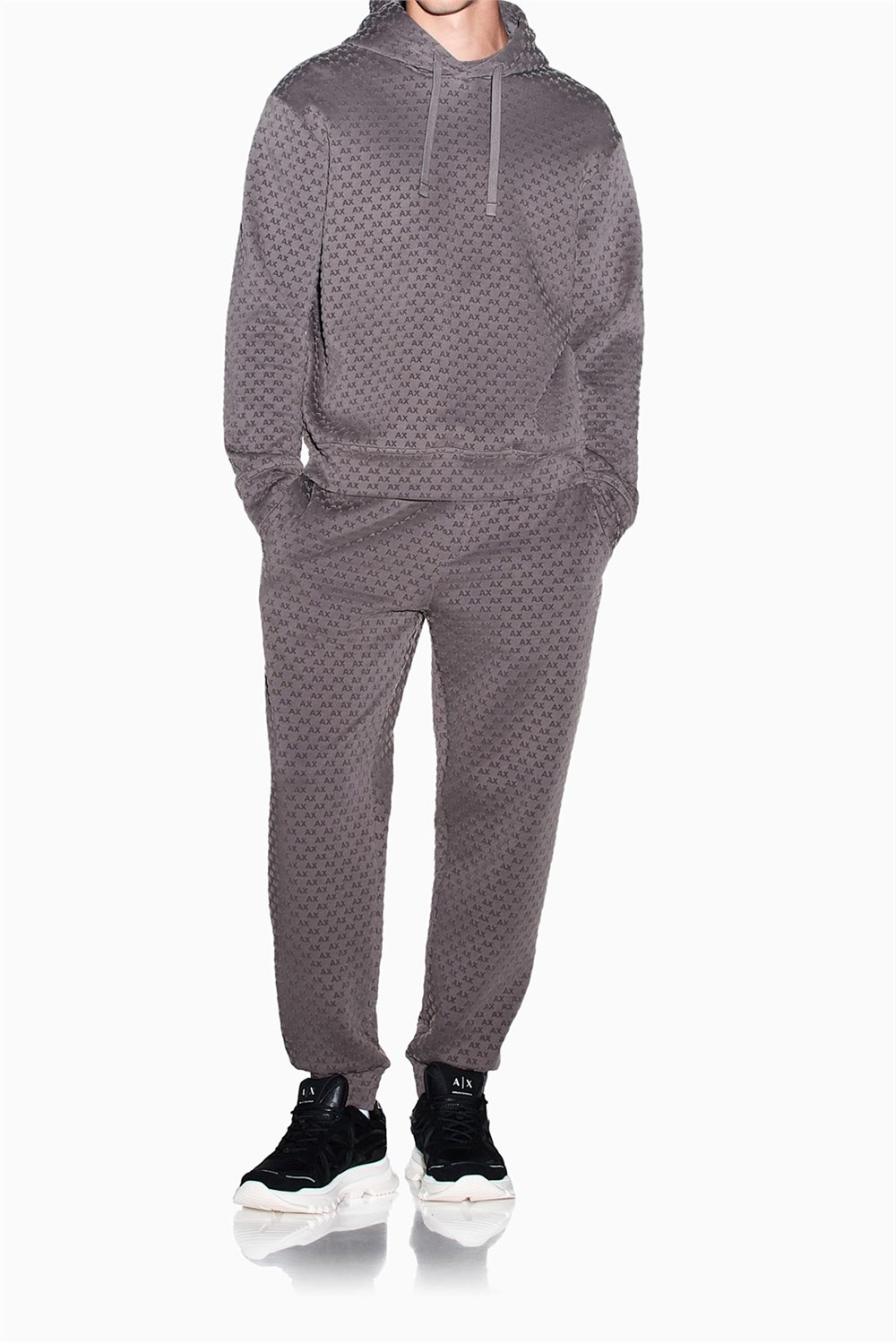 Armani Exchange Erkek Kapüşonlu Sweatshirt