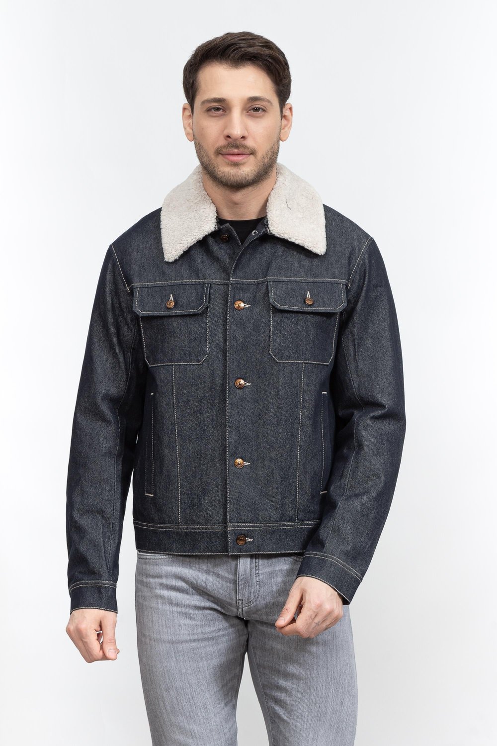 Armani Exchange Erkek Mont Mavi