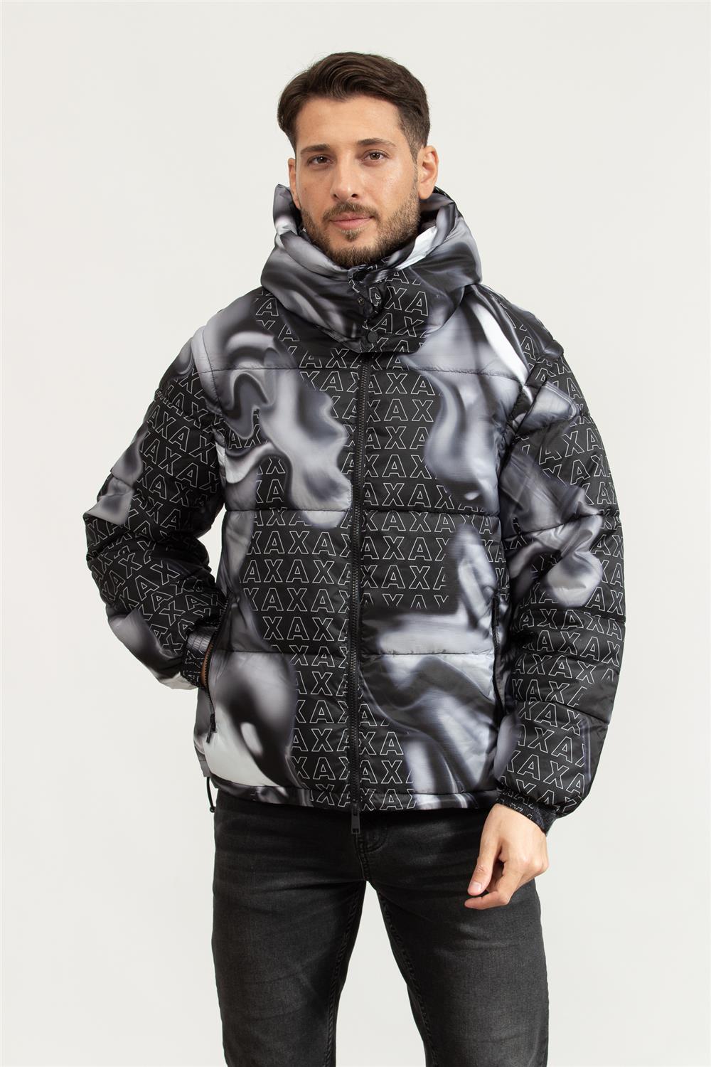 Armani Exchange Erkek Mont Siyah