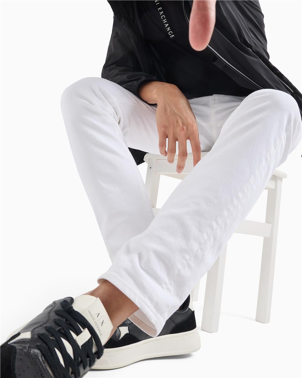 Armani Exchange Erkek Mont Siyah