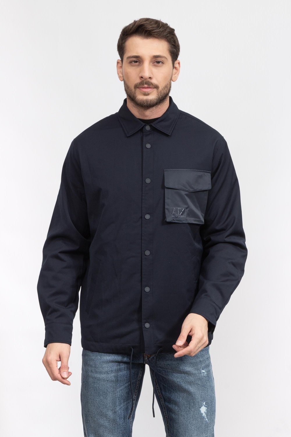 Armani Exchange Erkek Mont Lacivert