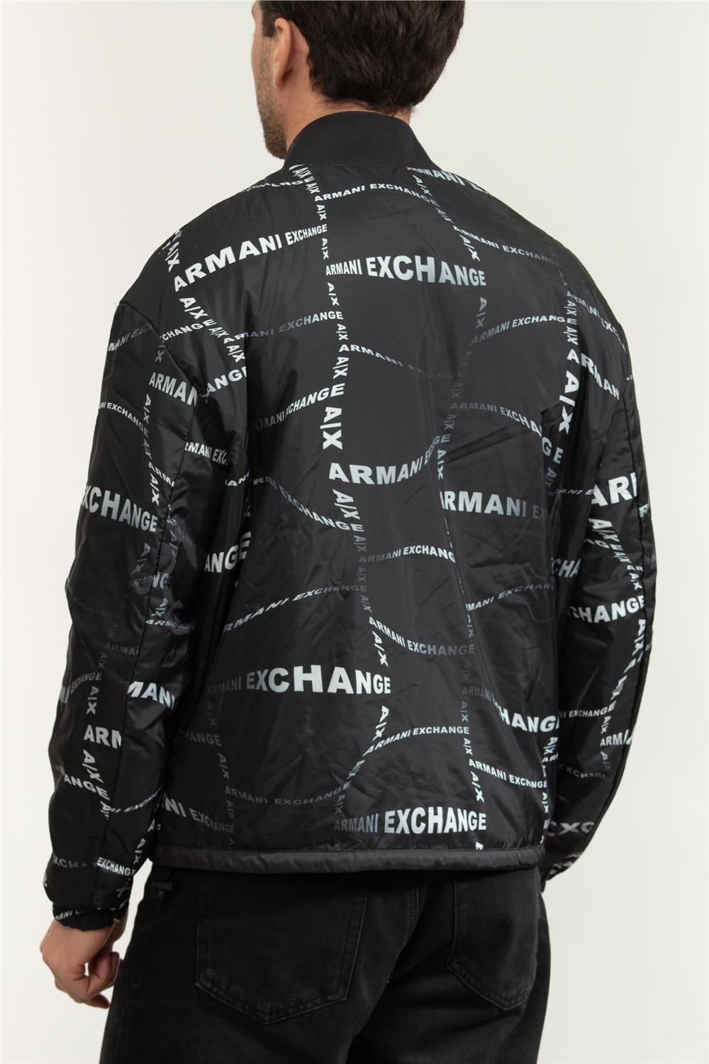 Armani Exchange Erkek Mont Siyah