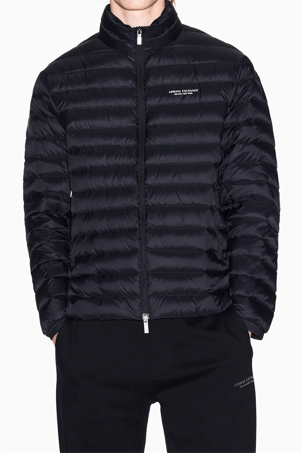 Armani Exchange Erkek Mont Siyah