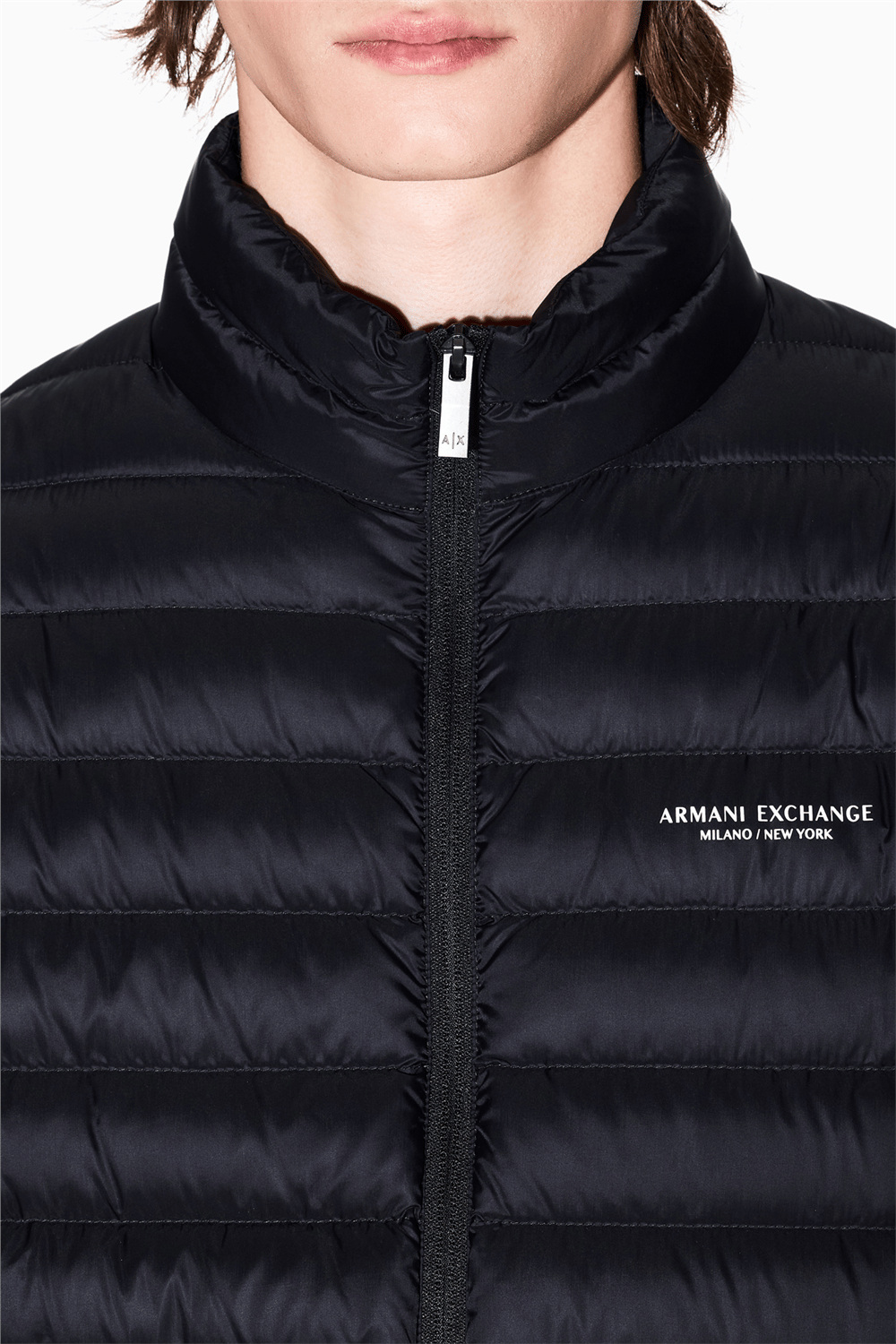 Armani Exchange Erkek Mont Siyah