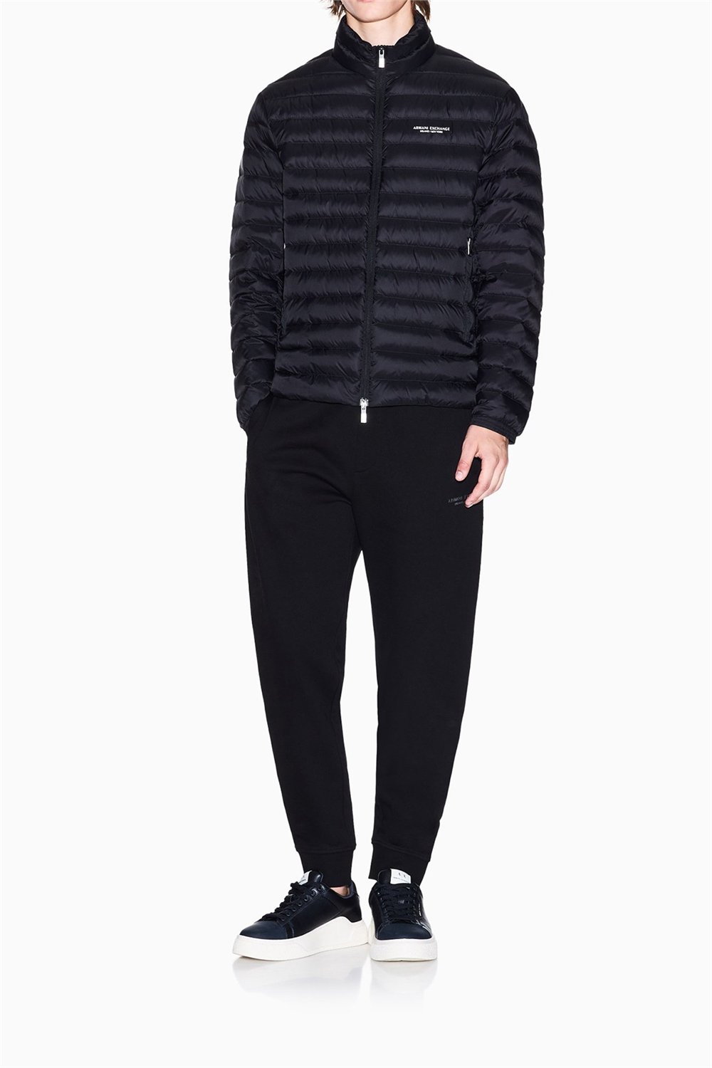 Armani Exchange Erkek Mont Siyah