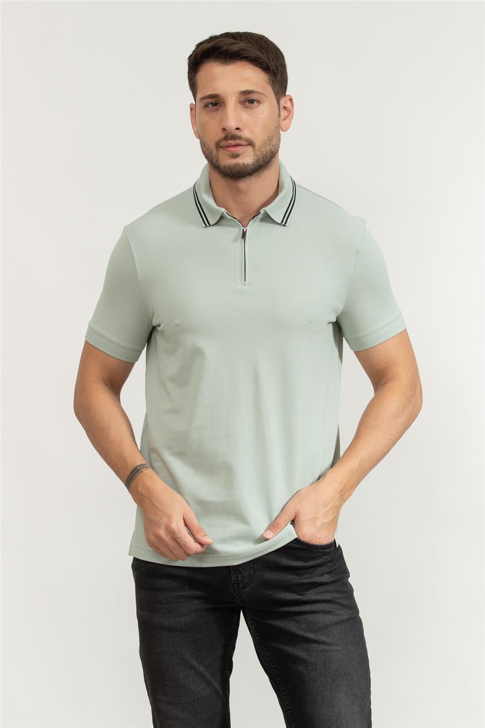 Armani Exchange Erkek Polo Yaka T-Shirt