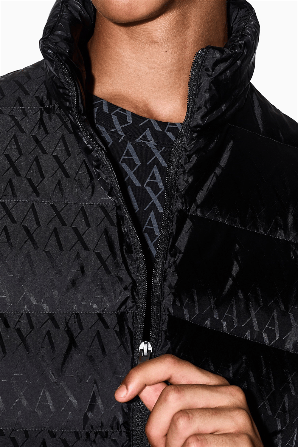 Armani Exchange Erkek Yelek Siyah