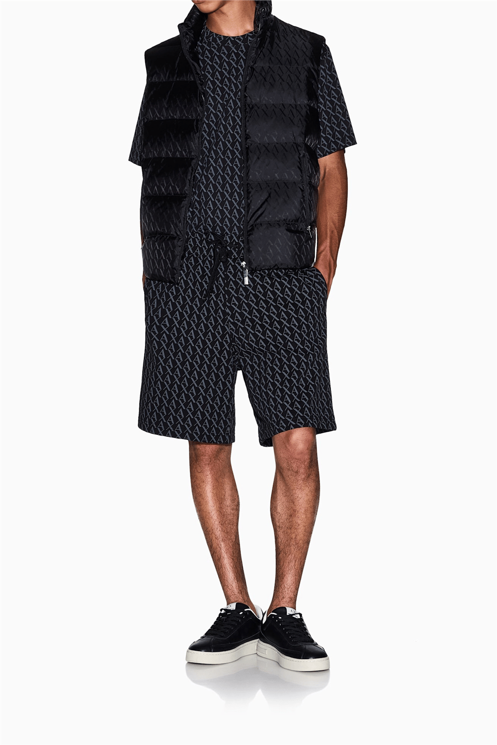 Armani Exchange Erkek Yelek Siyah