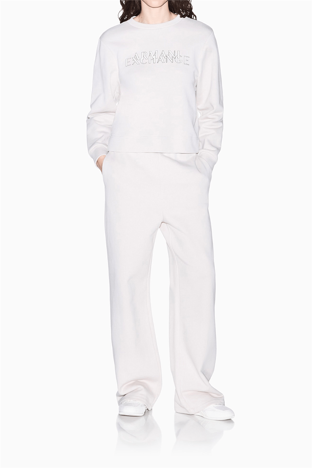 Armani Exchange Kadın Bisiklet Yaka Sweatshirt