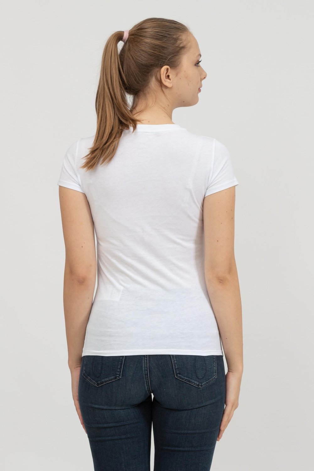 Armani Exchange Kadın Bisiklet Yaka T-Shirt