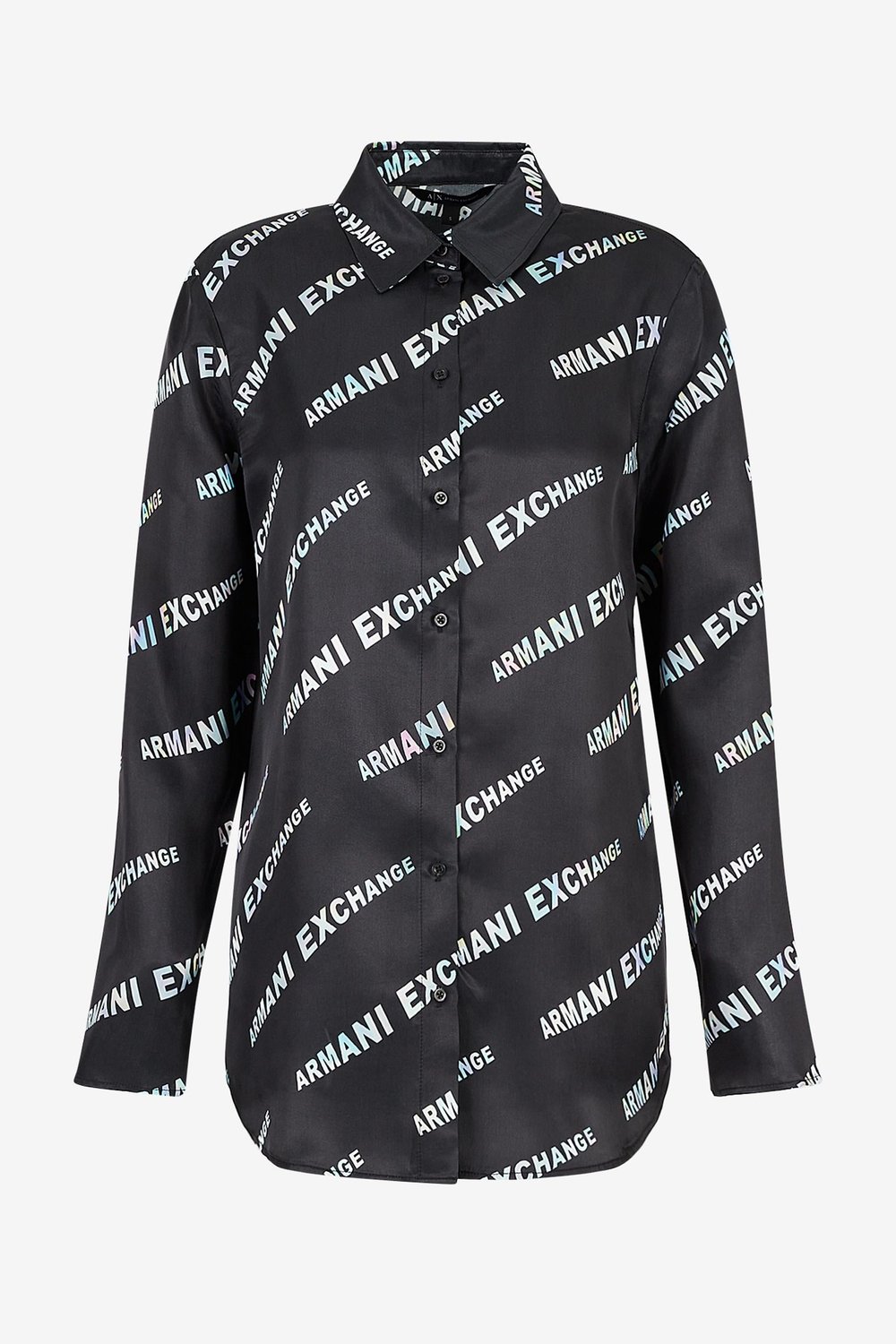 Armani Exchange Kadın Gömlek Siyah