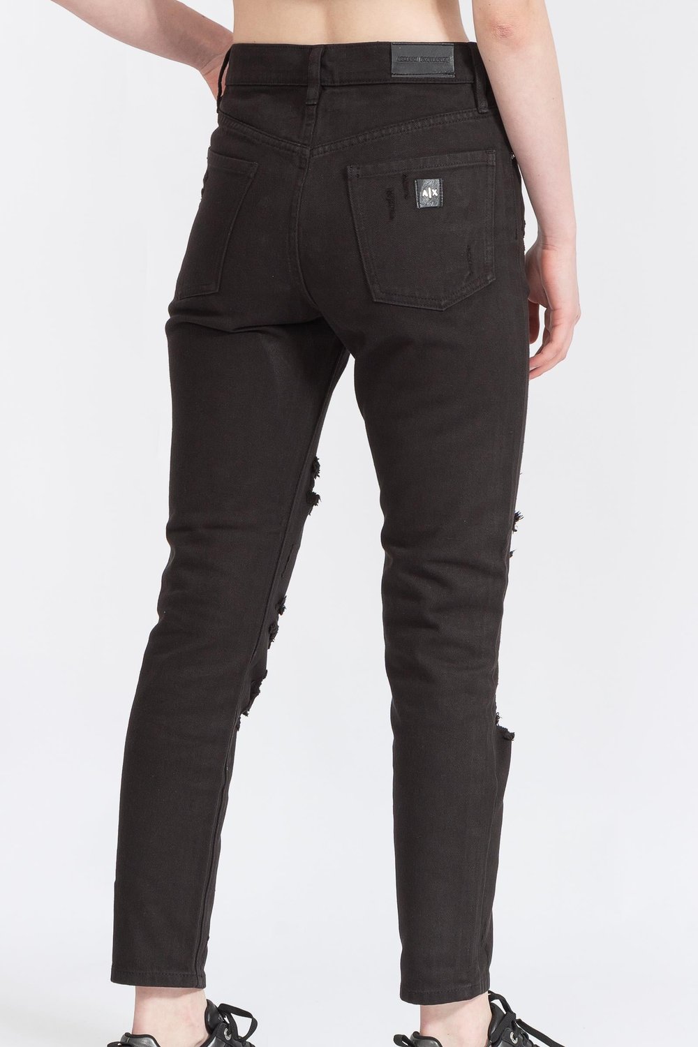 Armani Exchange Kadın Jean Pantolon Siyah