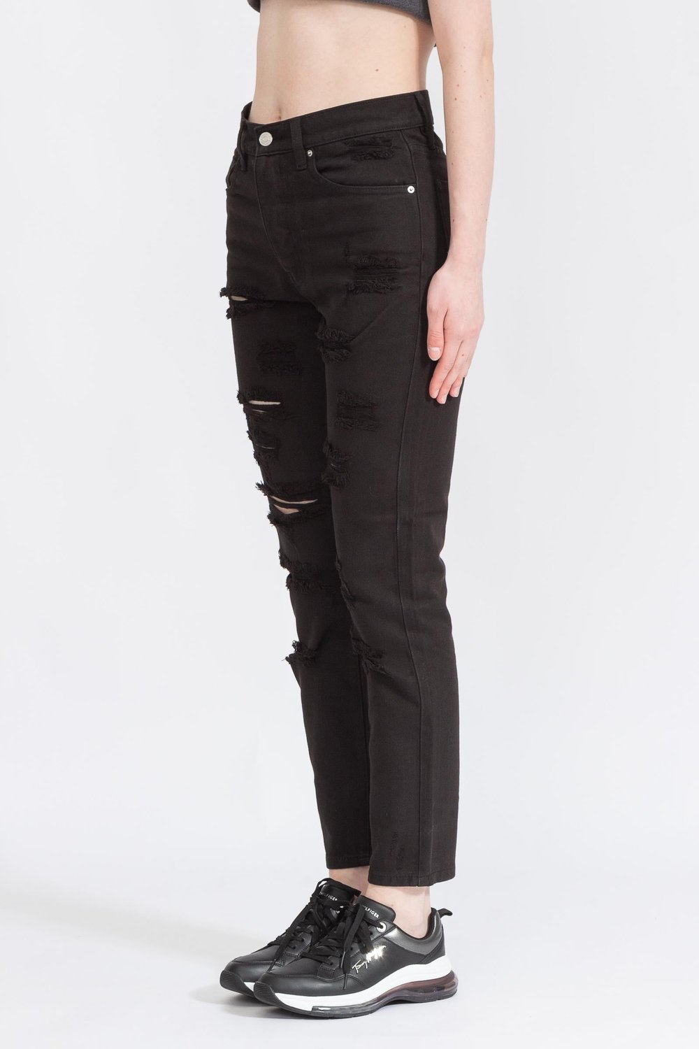 Armani Exchange Kadın Jean Pantolon Siyah
