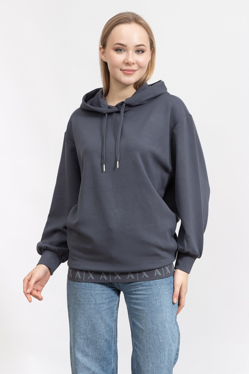 Armani Exchange Kadın Kapüşonlu Sweatshirt