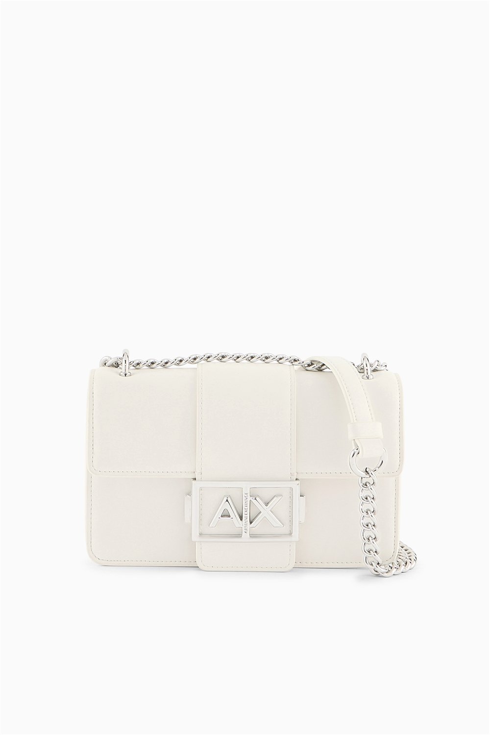 Armani Exchange Kadın Mini Omuz Çantası Beyaz