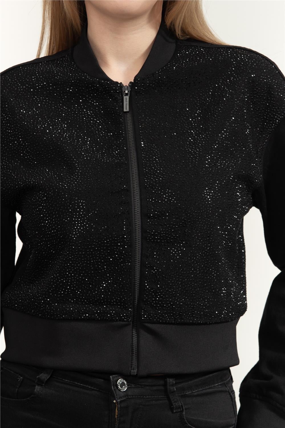 Armani Exchange Kadın Mont Siyah