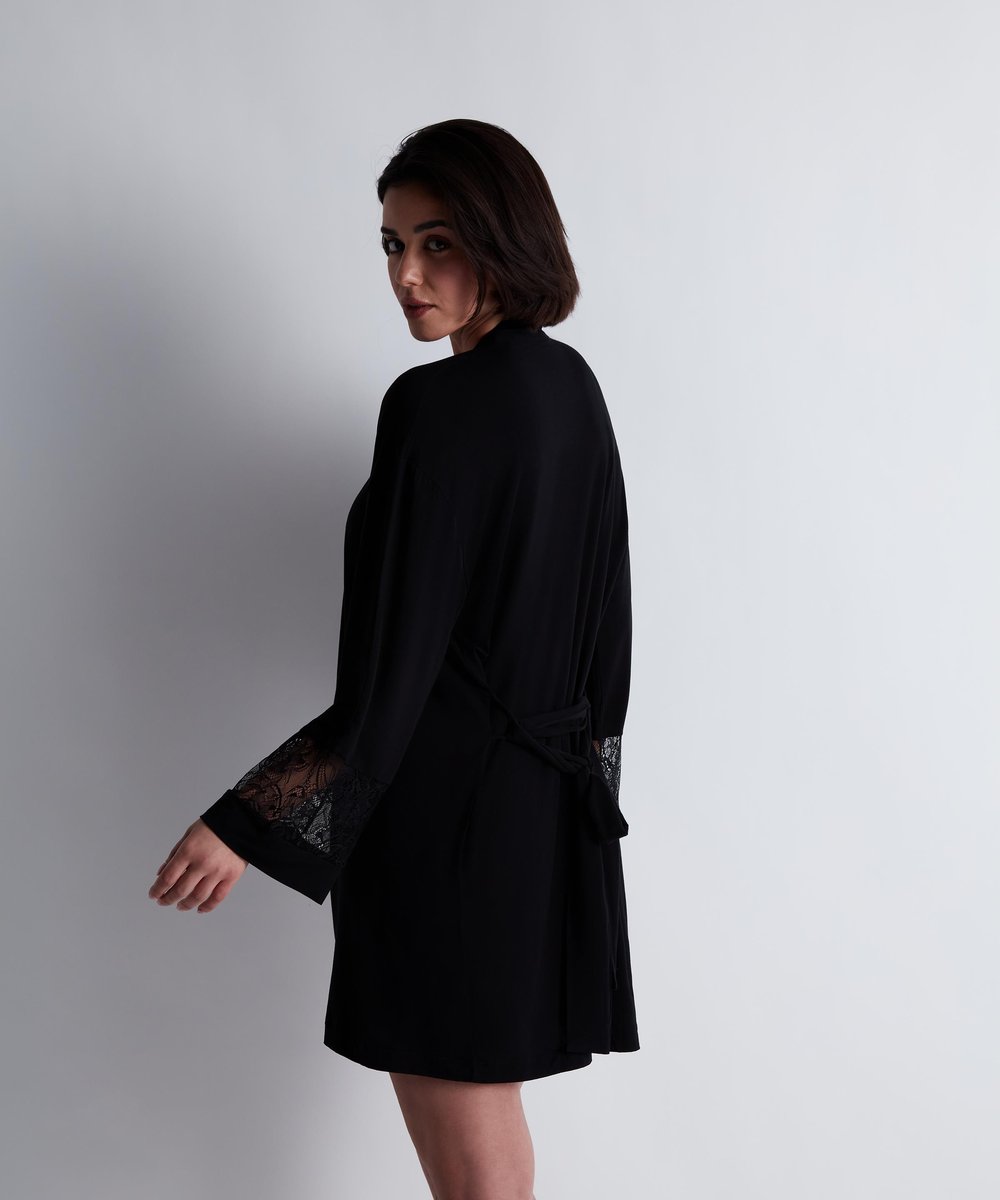 Aubade Kadın Kimono Siyah
