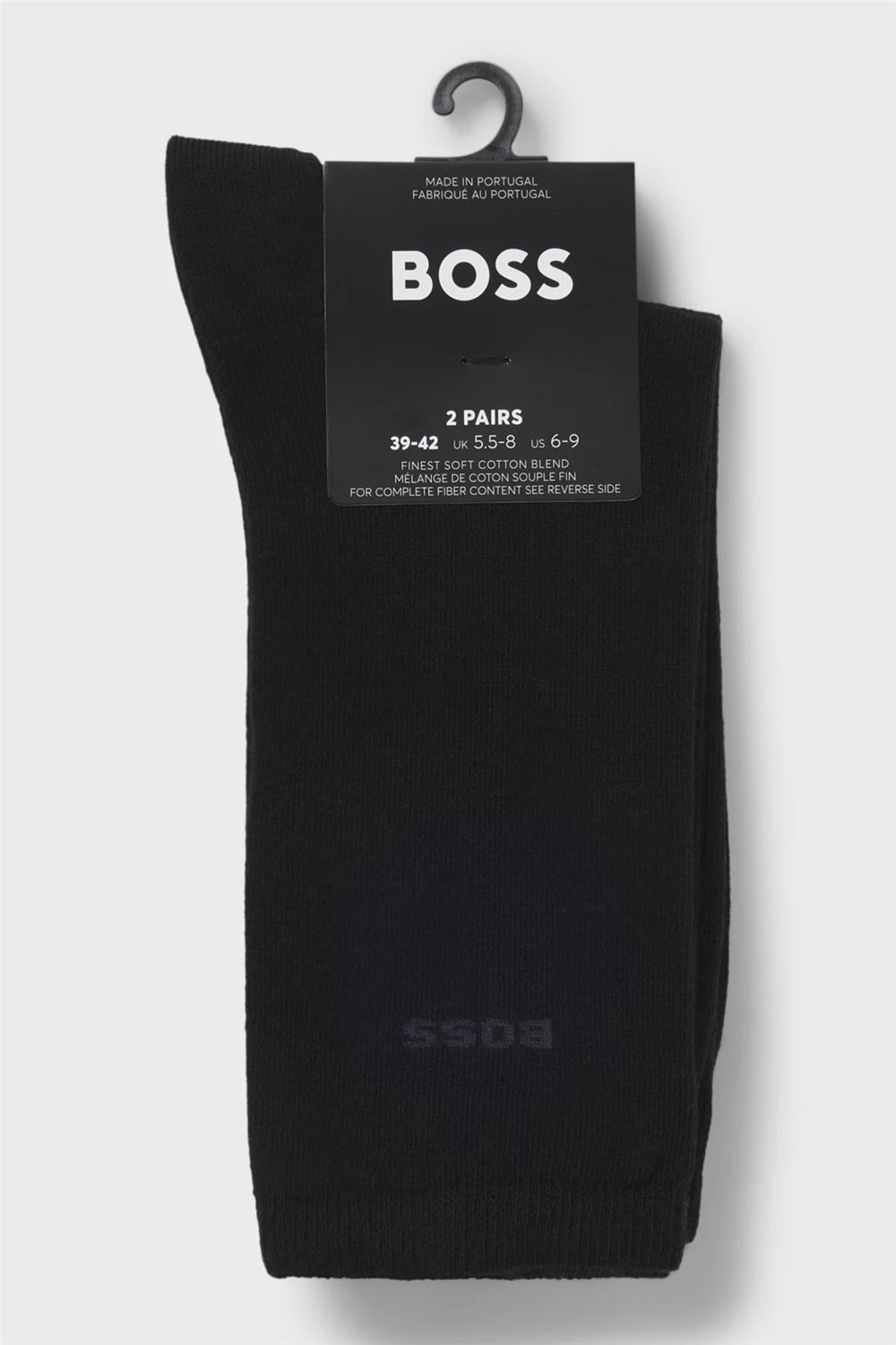 Boss 2P RS Uni Logo CC W Kadın 2li Çorap Siyah