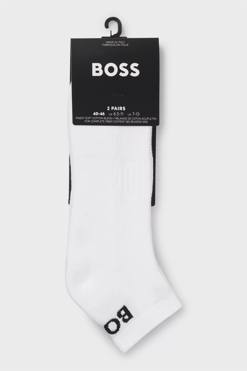 Boss 2P Sport CC Erkek 2li Çorap Beyaz