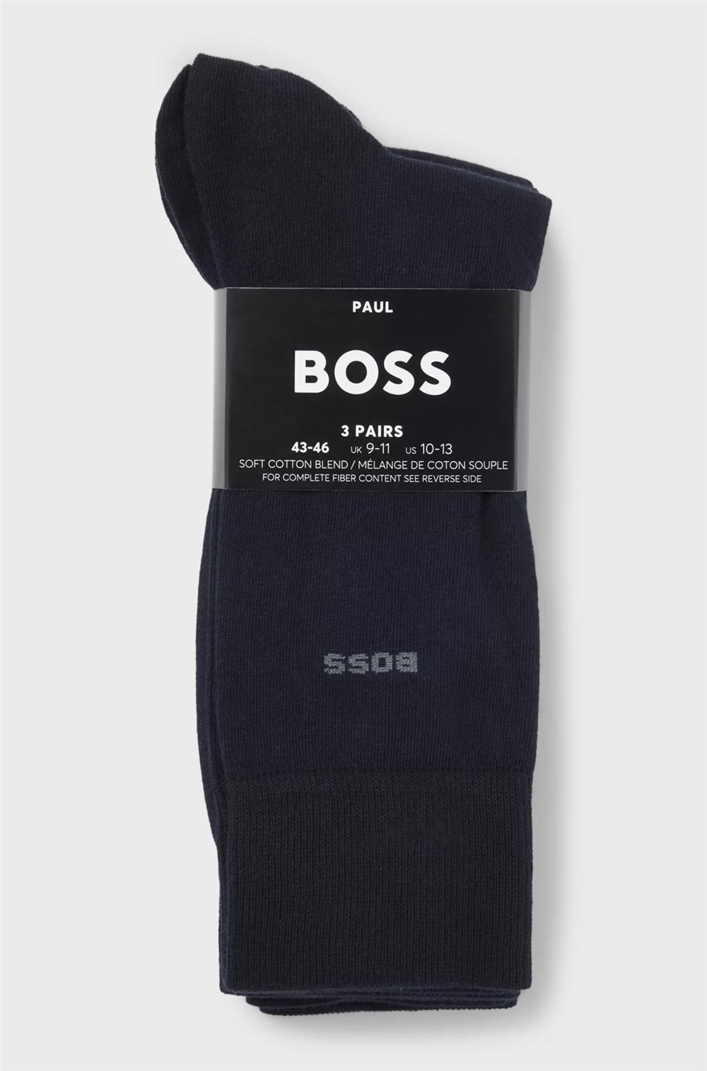 Boss 3P RS Uni CC Erkek 3lü Çorap Mavi