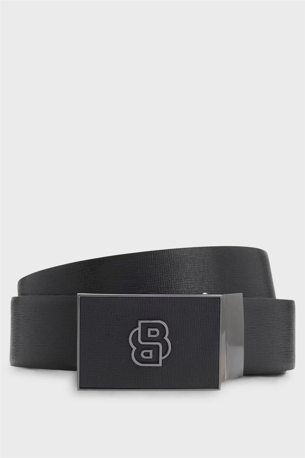 BOSS B Icon O Plq Gb35 Sp Erkek Kemer Siyah