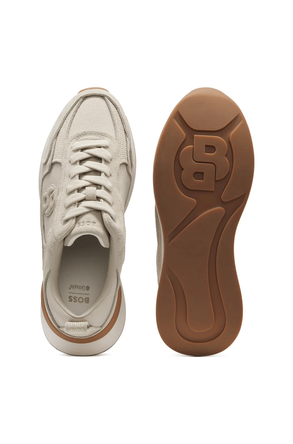 BOSS B Icon Runn Stcsdcv Kadın Sneaker Bej