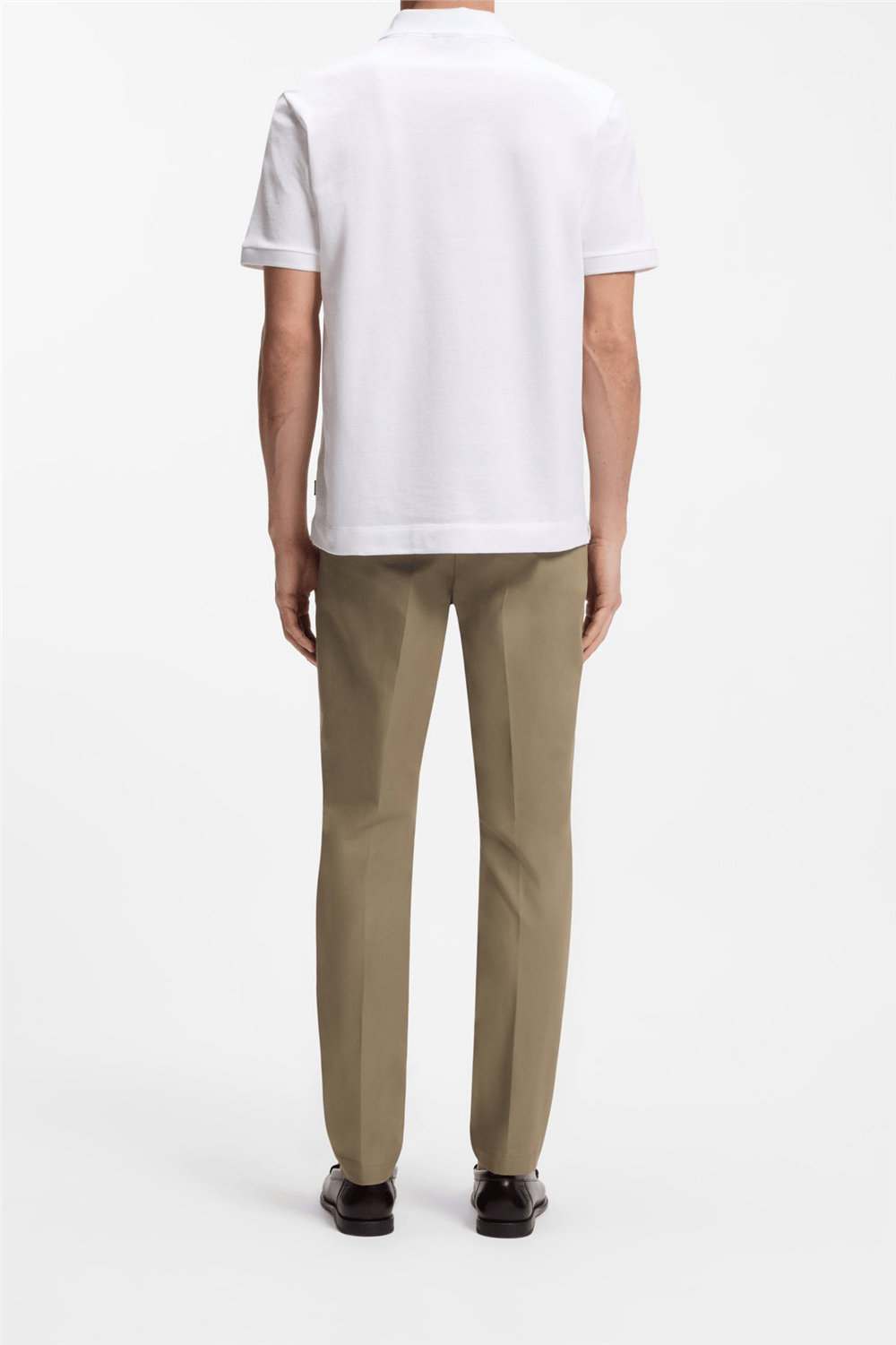 Boss C Parris 98 Erkek Polo Yaka T-Shirt Beyaz