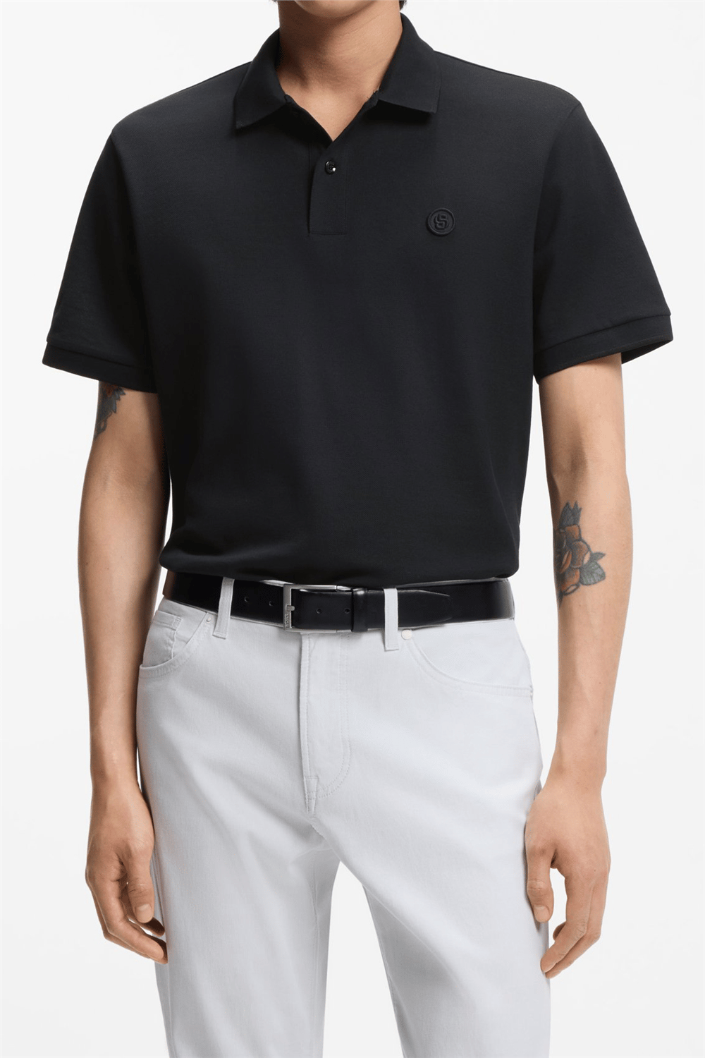 Boss C Parris 98 Erkek Polo Yaka T-Shirt Mavi