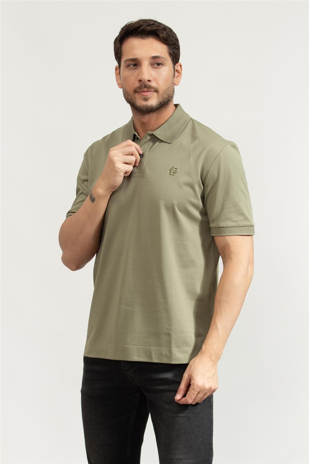 Boss C-Parris 116 Erkek Polo Yaka T-Shirt Yeşil