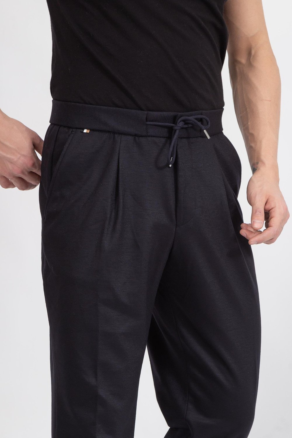 Boss C Perin J DS Cuff224 Erkek Chino Pantolon Mavi