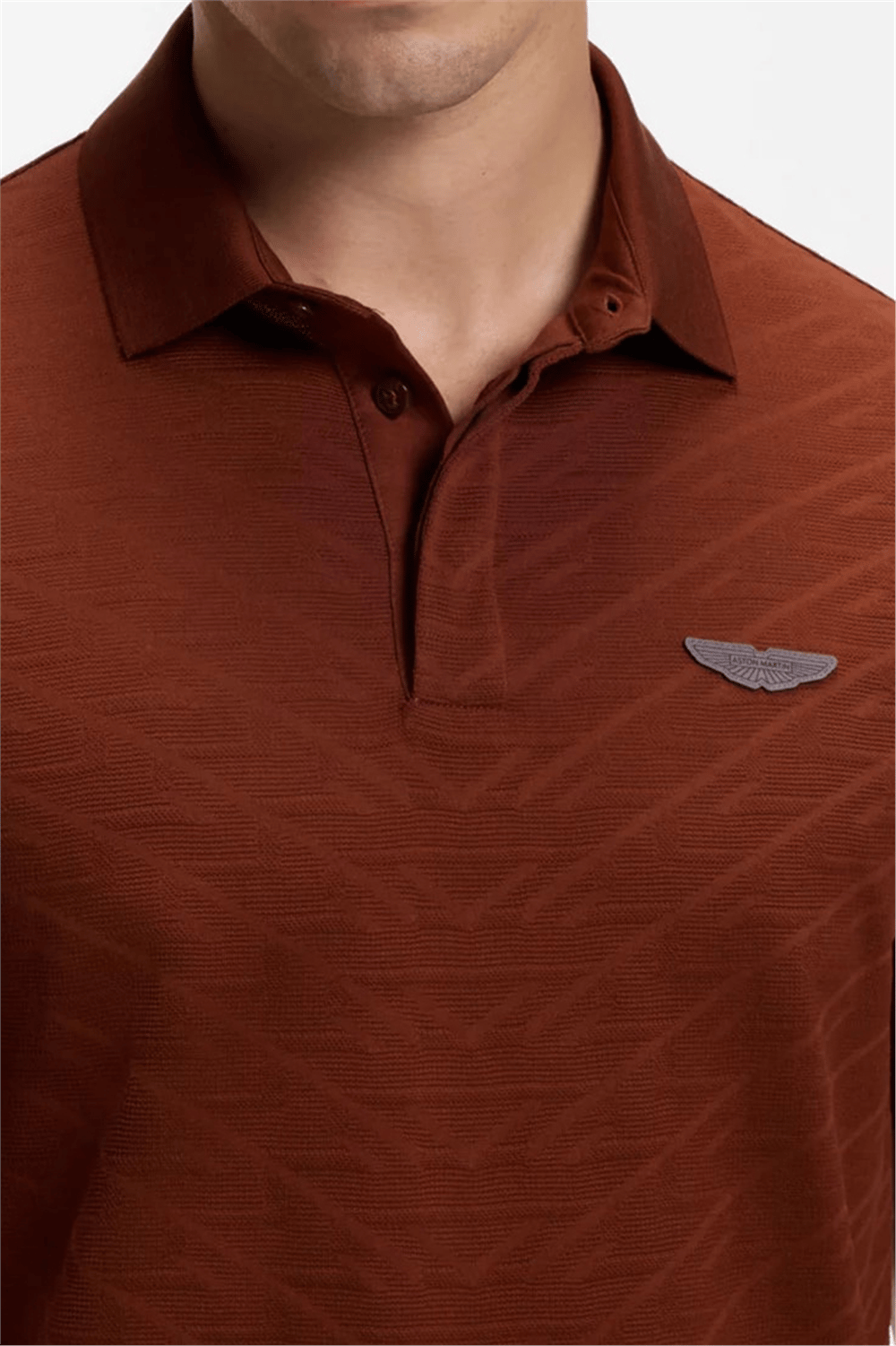 BOSS C Prout 180 Am Erkek Polo Yaka T-Shirt Kahverengi