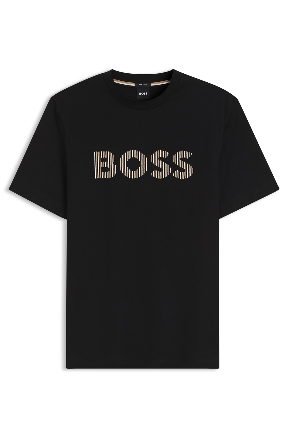 Boss C Thompson 41 Erkek Bisiklet Yaka T-Shirt Beyaz