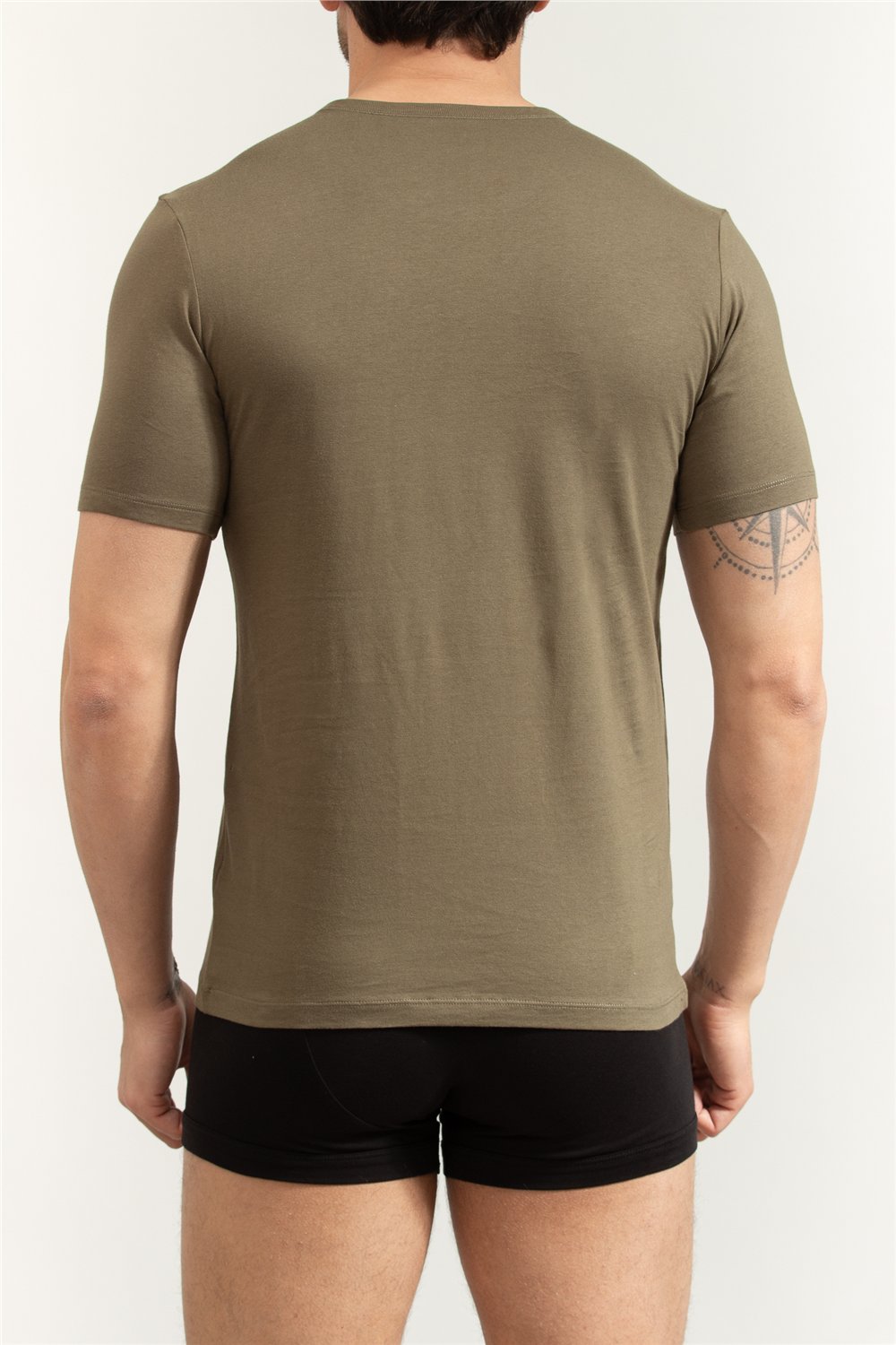 Boss Classic Erkek 3lü T-Shirt Çok Renkli
