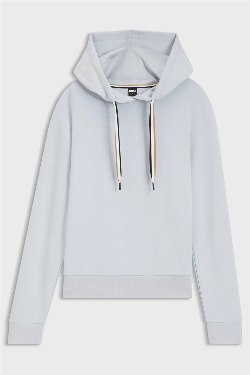 Boss CP Stripe Hoodie Kadın Kapüşonlu Sweatshirt
