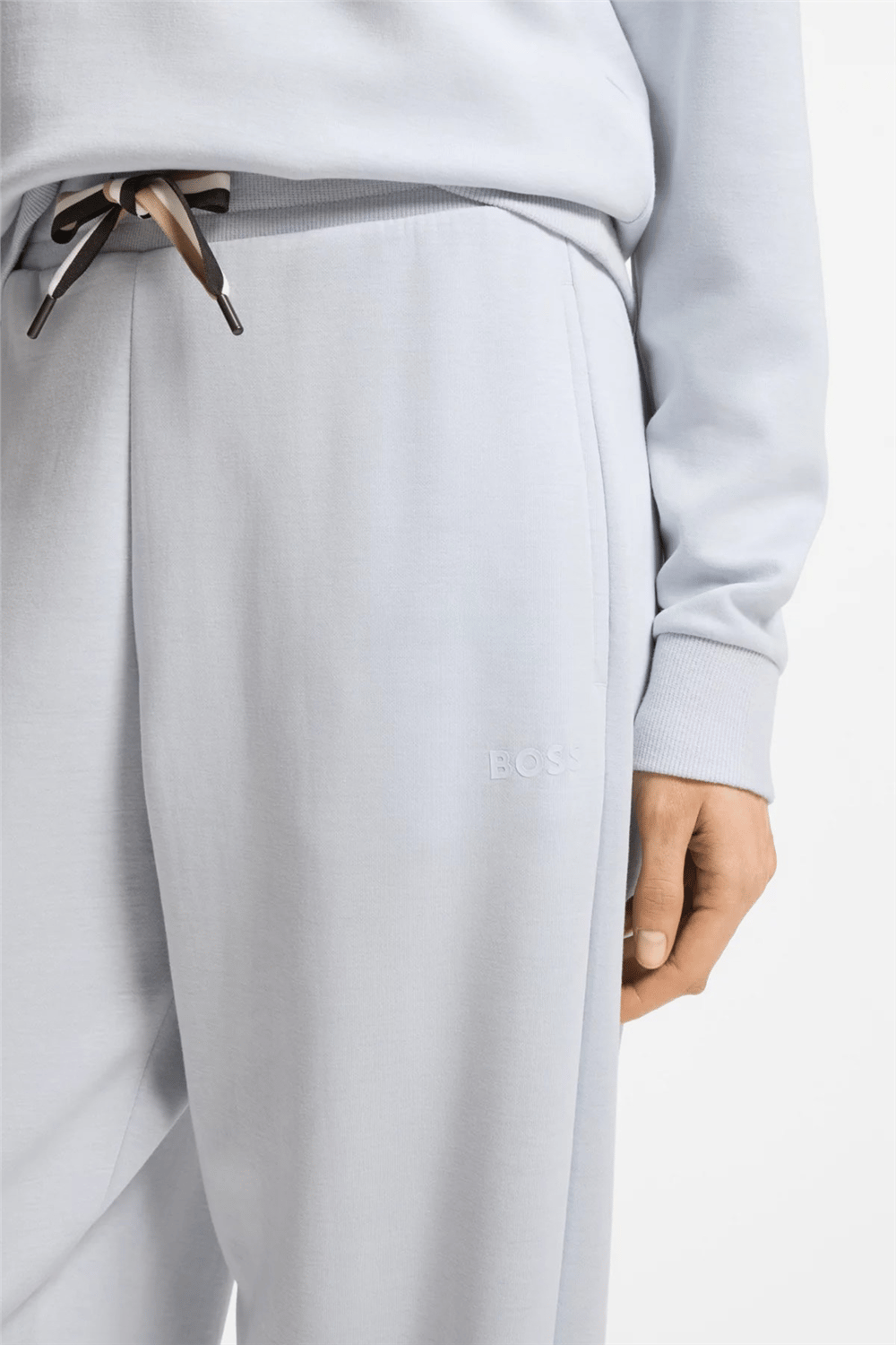 Boss CP Stripe Pants Cuff Kadın Eşofman Altı