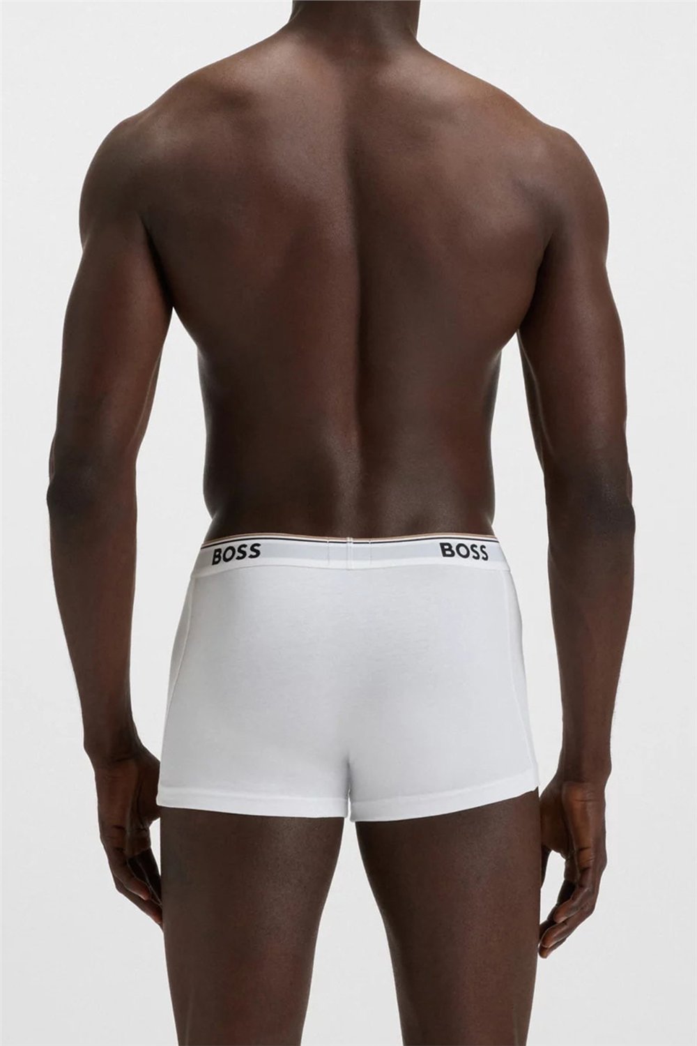 Boss Trunk 3P Power Erkek 3lü Boxer Beyaz
