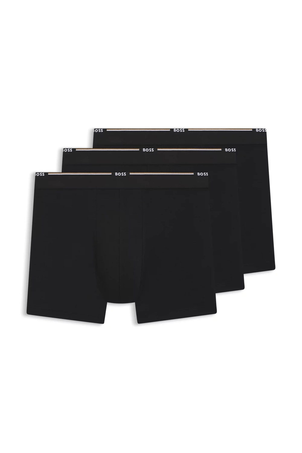 Boss Erkek 3lü Boxer Siyah