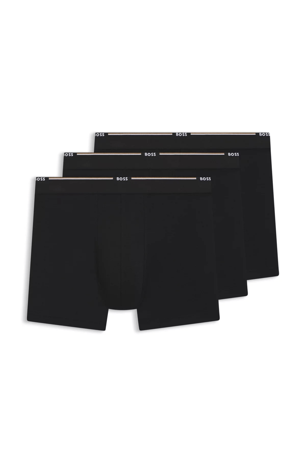 Boss Erkek 3lü Boxer Siyah