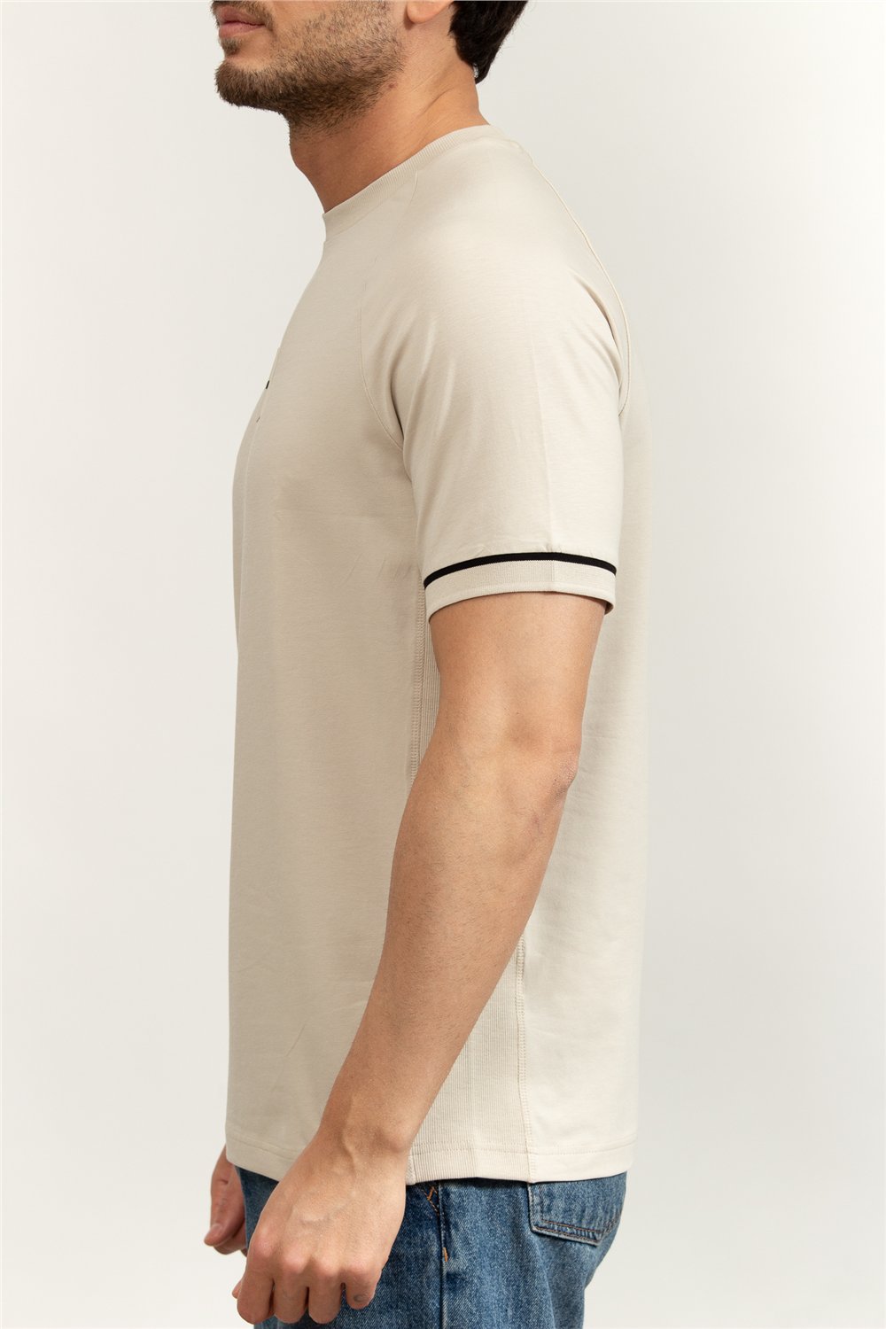 Boss Erkek Bisiklet Yaka T-Shirt