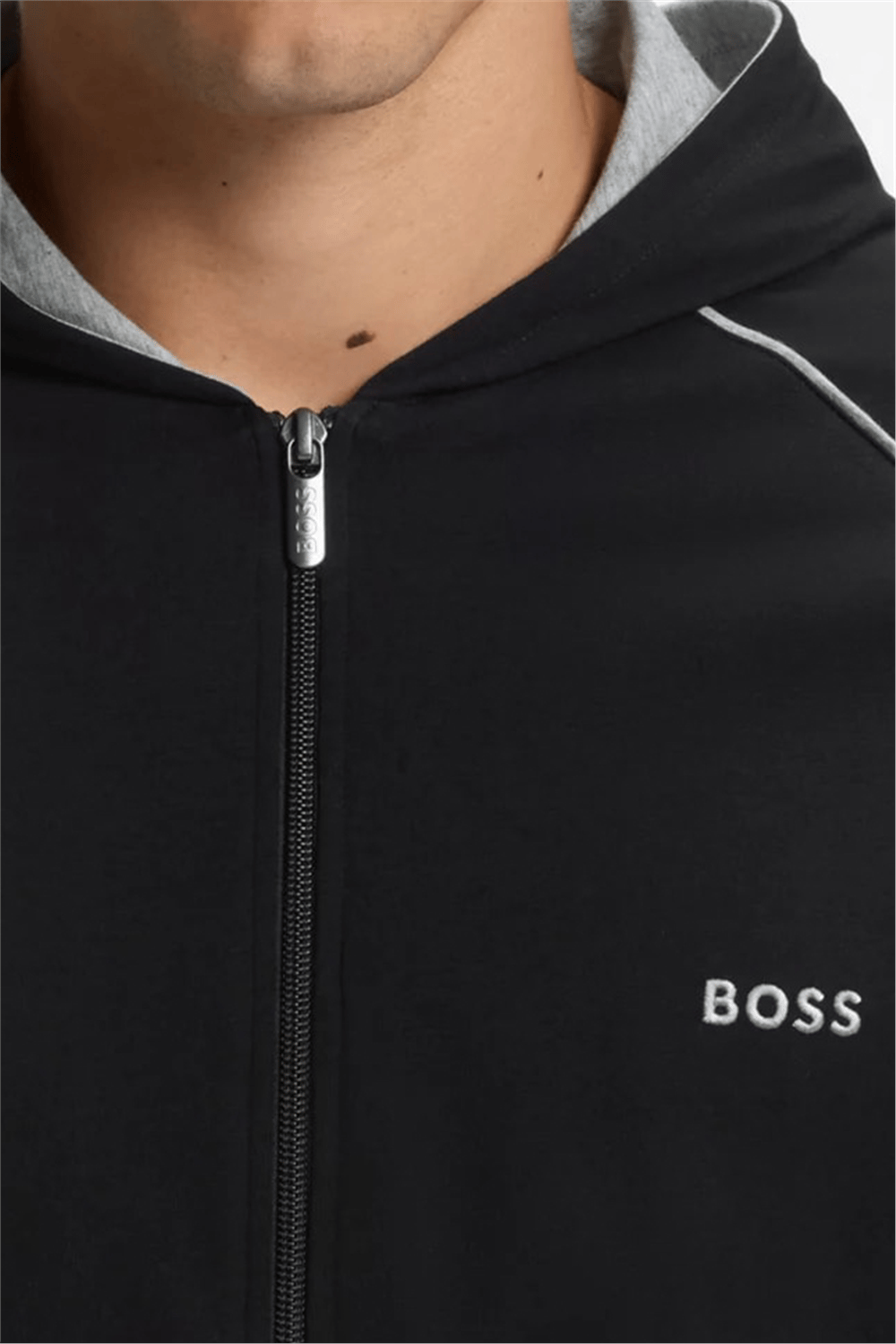 Boss Erkek Eşofman Üstü Siyah