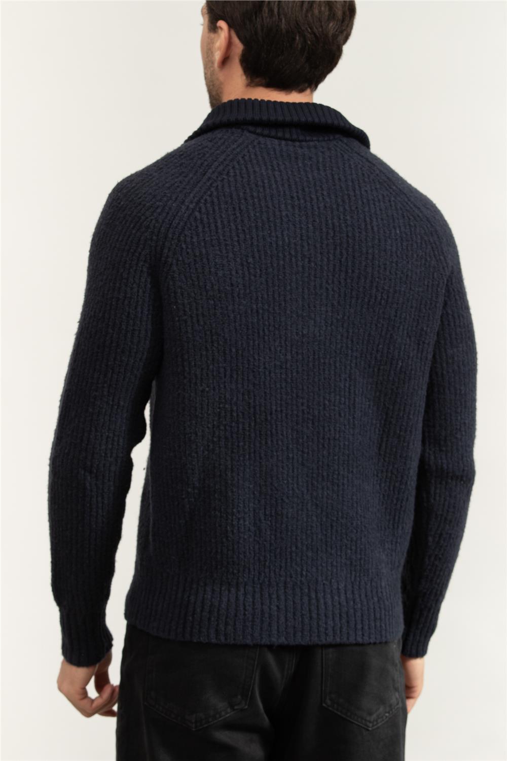 Boss Erkek Fermuarlı Sweatshirt