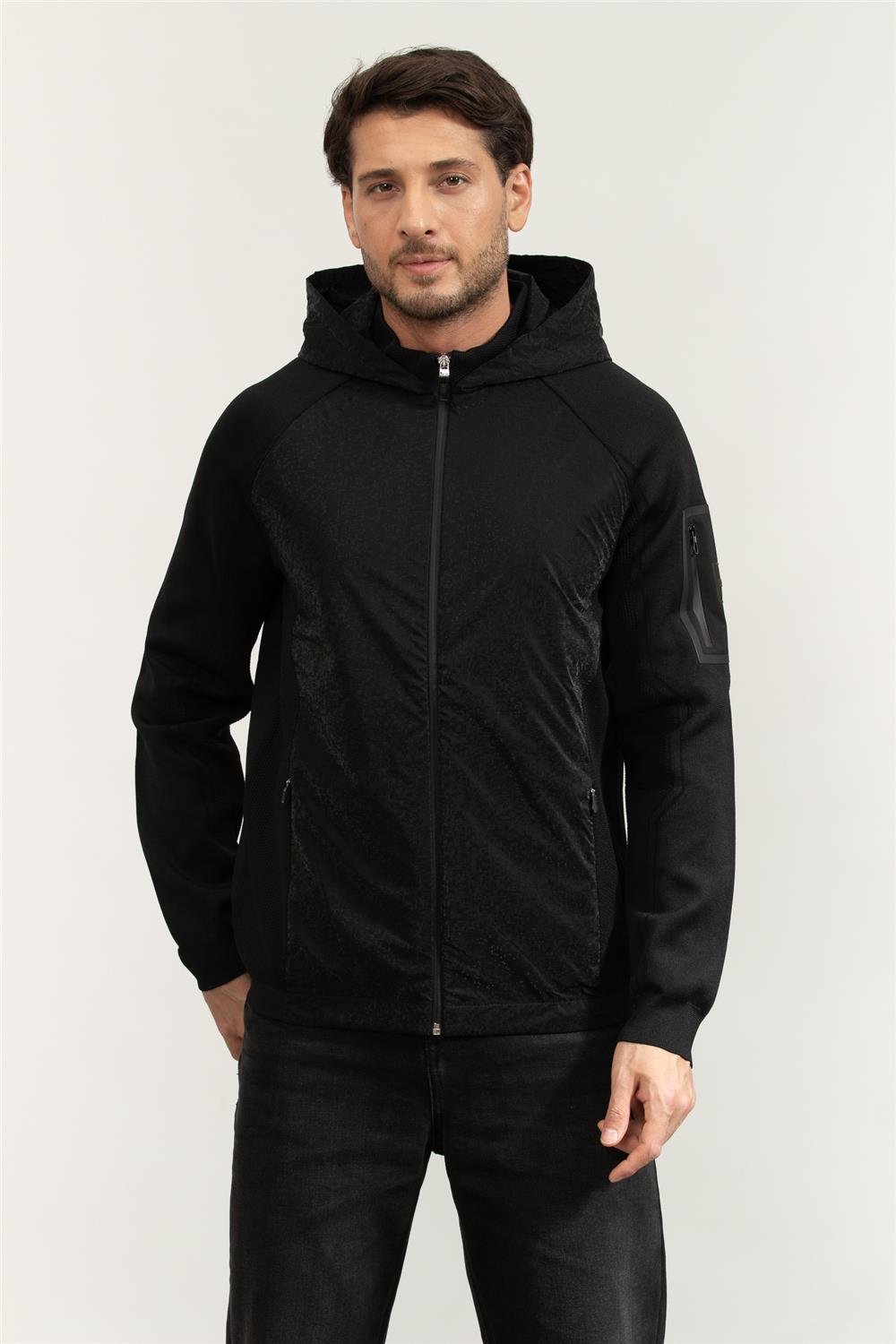 Boss Erkek Kapüşonlu Sweatshirt