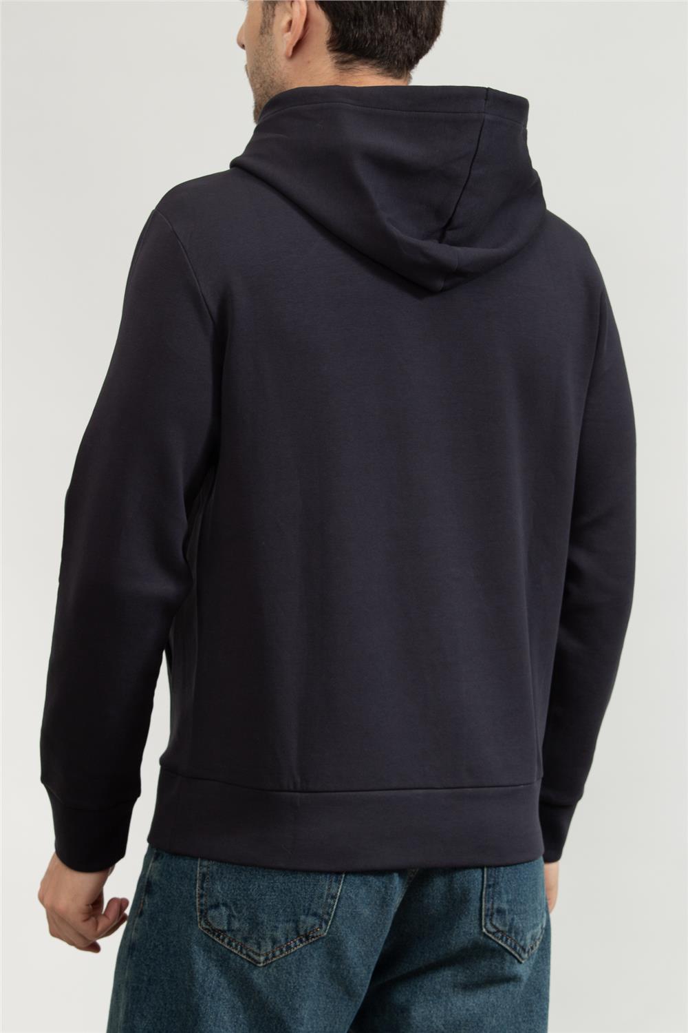 Boss Erkek Kapüşonlu Sweatshirt