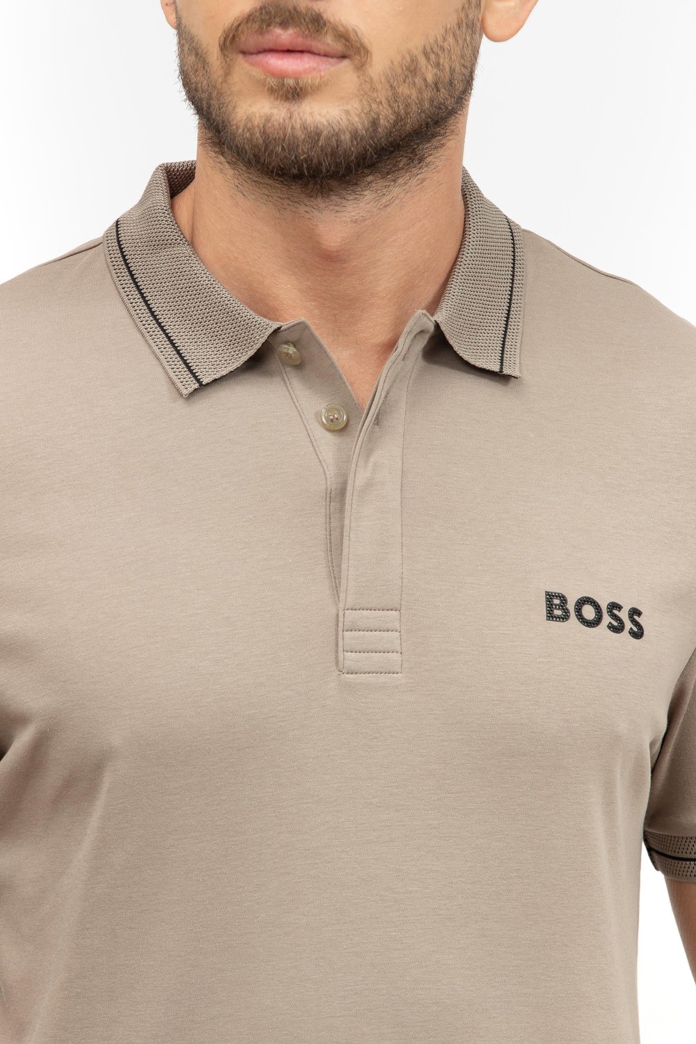 Boss Erkek Polo Yaka T-Shirt Yeşil