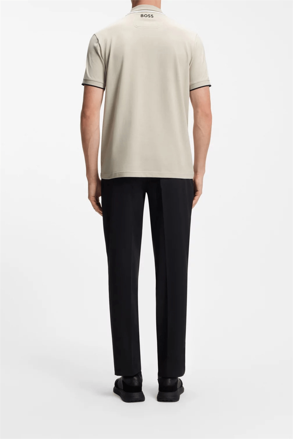 Boss Erkek Polo Yaka T-Shirt Bej