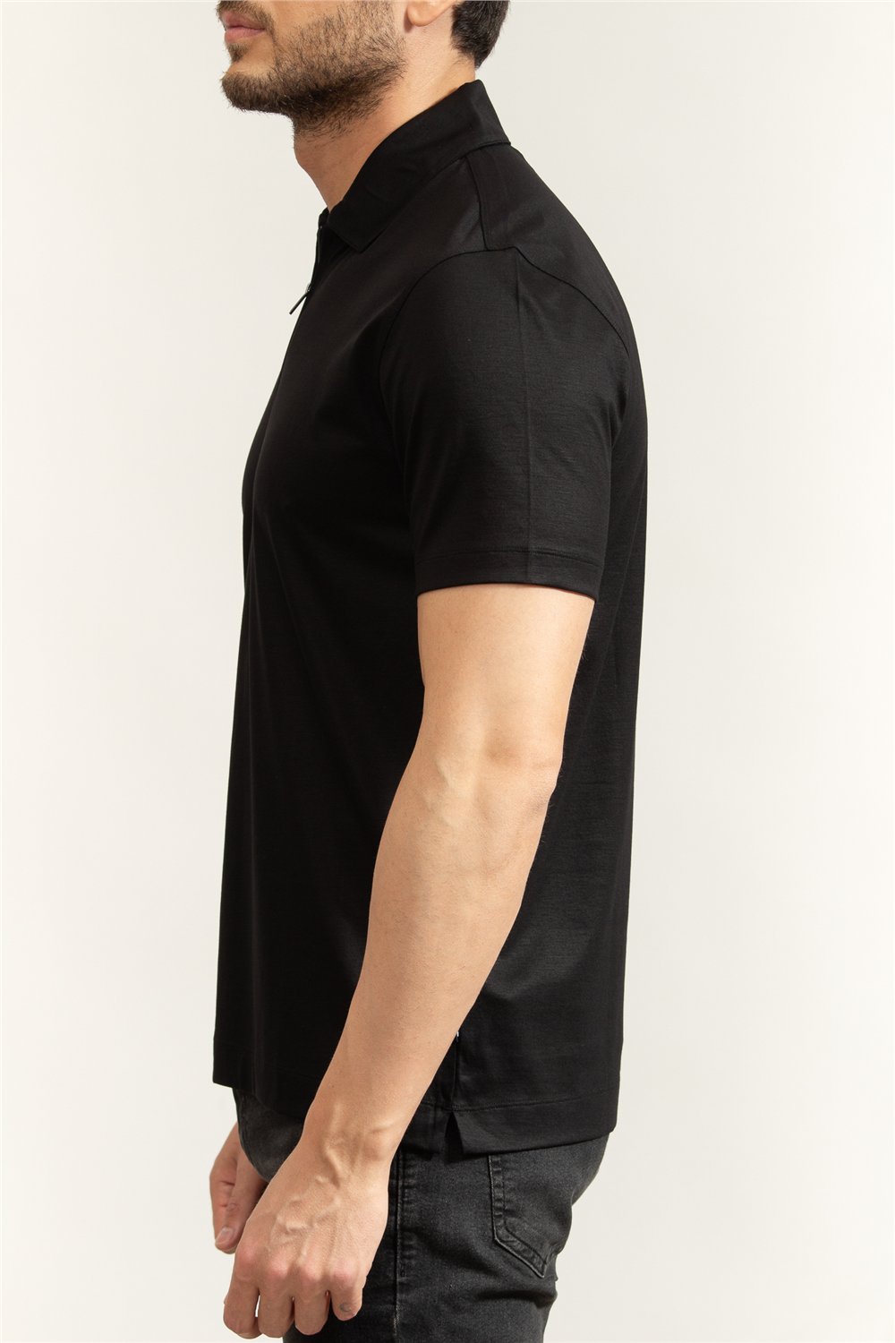 Boss H Paras 50 Erkek Polo Yaka T-Shirt Siyah