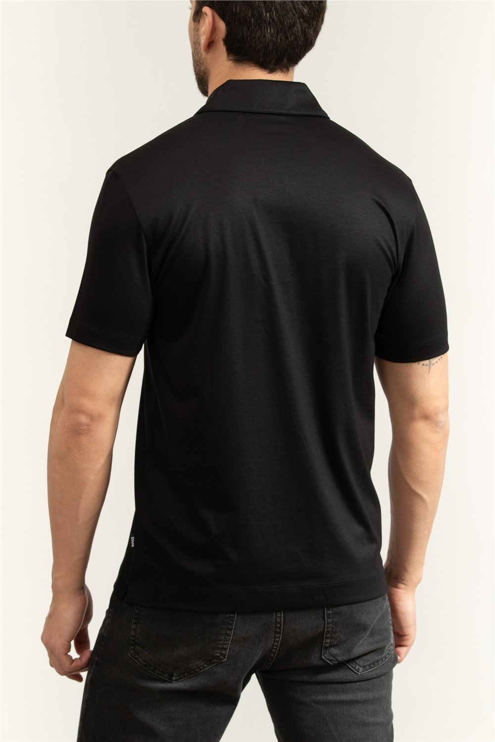 Boss H Paras 50 Erkek Polo Yaka T-Shirt Siyah