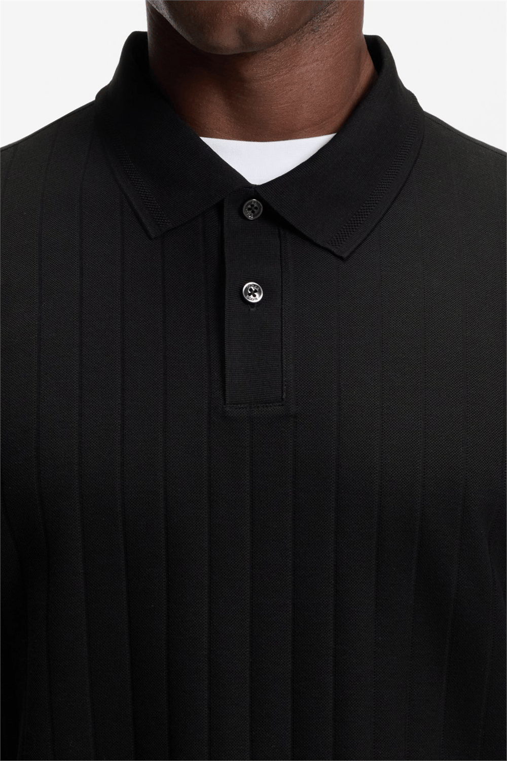 Boss H Parlay 236 Erkek Polo Yaka T-Shirt Siyah