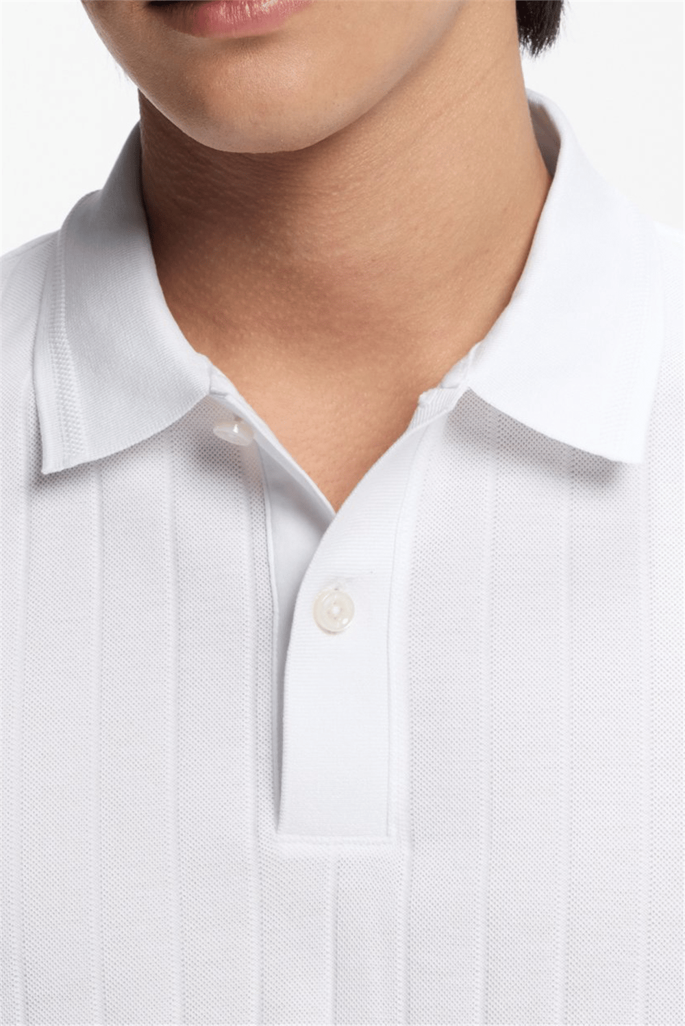 Boss H Parlay 236 Erkek Polo Yaka T-Shirt Beyaz