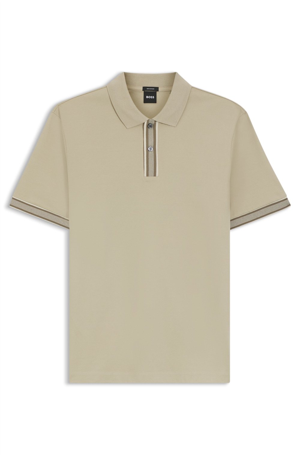 Boss H Parlay 238 Erkek Polo Yaka T-Shirt Beyaz